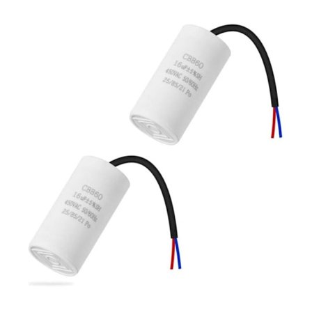 CBB60 16uf 50/60HZ startkondensator, motorkondensator, motorkondensator, mikrofaradkondensator med kabel