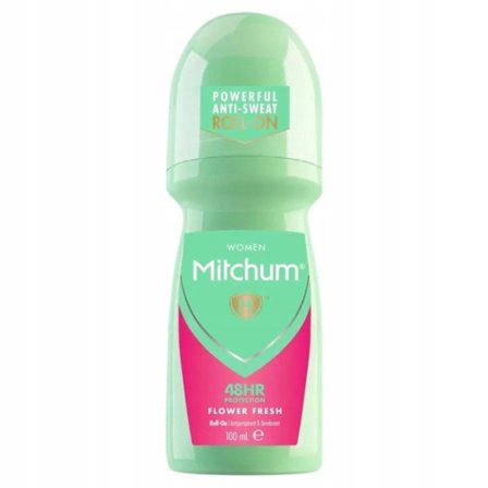 Mitchum Blomsterfrisk Roll-On Antiperspirant Til Kvinder 100Ml