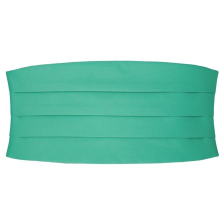 Eenvoudige Turquoisegroene Cumberband voor mannen - Cumberbanden