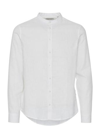 Cfanton 0053 Cc Ls Linen Mix Shirt White Casual Friday