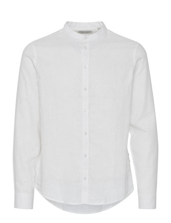 Cfanton 0053 Cc Ls Linen Mix Shirt White Casual Friday