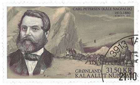 Grønland - Ekspedition XI 2013(1) - Stemplet frimærke