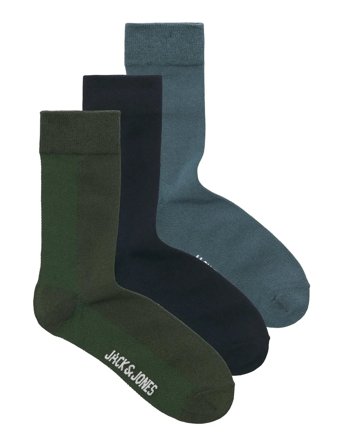 Jack & Jones | Jacasher Solid Socks 3 Pack | ONE SIZE