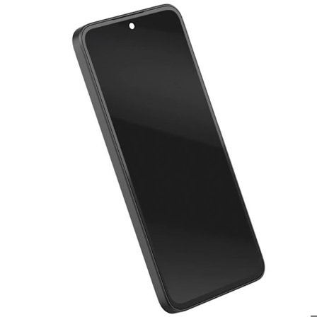 Fuld OLED-skærm erstatning til Galaxy A36 med sort chassis