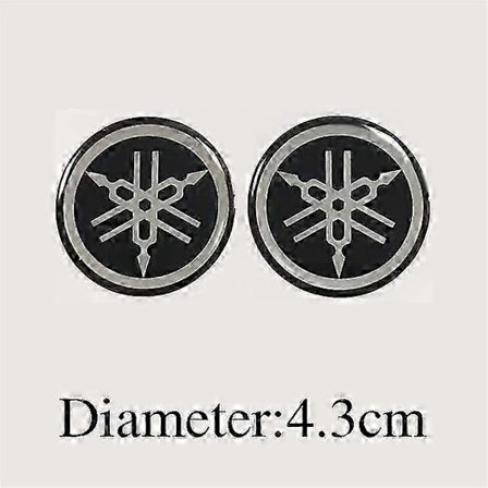 3D Lysende Sølv Yamaha Klistermærke Motorcykel Logo Emblem Tank Mt 07 Mt 09 Mt 03 2021 Yzf R1 R3 R6 N Max Xmax Tmax Fz6 Fz8 køretøjsindpakninger