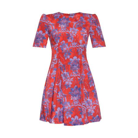 Versace Jeans Couture, Dress with Tapestry print Rood, Dames, Maat:S