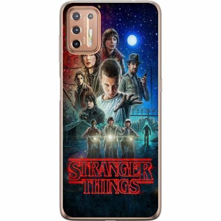 Motorola Moto G9 Plus Mjukt Skal - Stranger Things