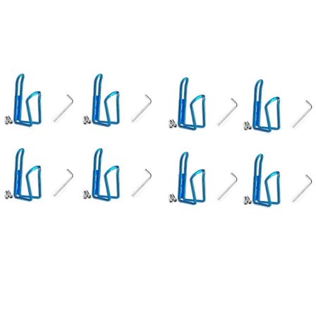 Blå Sykkel Flaskeholder, Flaskeholder, Kompatibel med Enhver Standard Vannflaske, Kan Raskt Installeres På Enhver