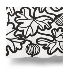 Kappakangas painetulla kuviolla Karviainen Valkoinen