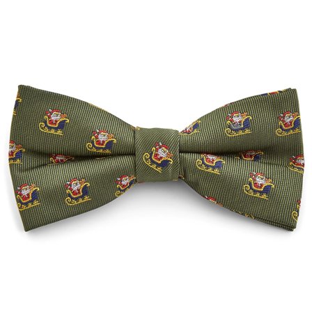 Muszka w sanie Mikołaja dla mężczyzn - Muszki gotowe do noszenia