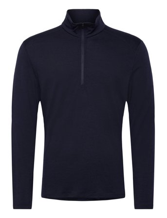 Icebreaker M 200 Oasis Ls Half Zip - Navy - XXL