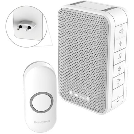 Honeywell Home DC313NP2 Dörrklocka plug-in, Larm & säkerhet