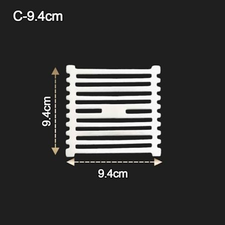 Gulvavløpsdeksel Vask Sil C-9,4CM