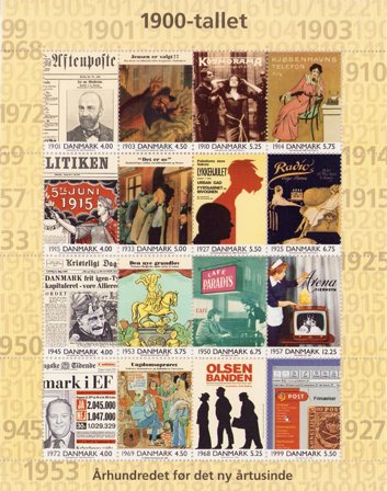 Danmark 2000 - AFA 1270 - Miniark - Postfrisk