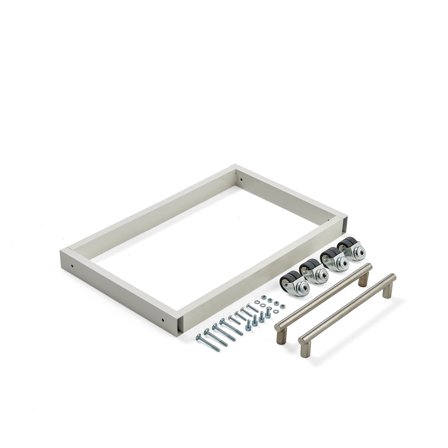 Rollen-Set für Bibliotheksregale STORY, basic unit, doppelseitig