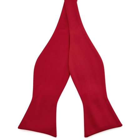 XL Red Self-Tie Bow Tie for Men - Self-tie bow ties