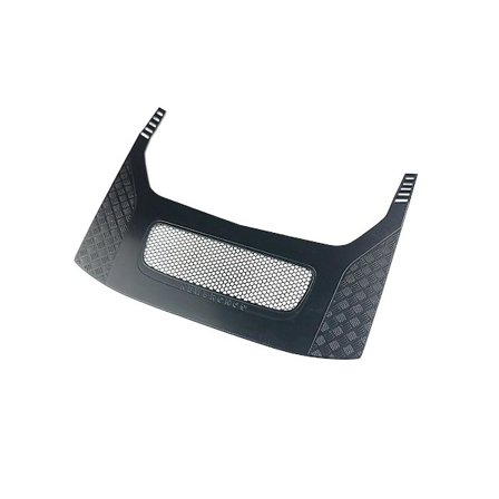 Metal Motorhjelm Dekorativ Plade Hætte Beskyttende Metal Mærkat Til Trx4 92076-4 1/10 Rc Crawler C