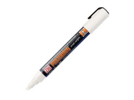 ZIG Märkpenna Posterman 6mm vit - Lyreco - Kontorsmaterial - Pennor - Märkpennor - Special