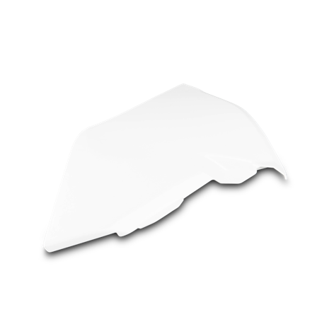 Ilmapurkki Sivupaneli Rtech Valkoinen - KTM 500 EXC-F SIX DAYS 2017-2019