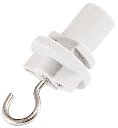 Easyform Easytrac Pendelopphenger med krok Hvit, Belysning