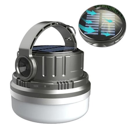 Campinglampa - TD - Flervalsgrad - Vattentålig - Litiumbatteri - Laddning TYPE-C