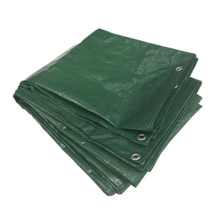 Presenning 8 x 10 m grön proffs