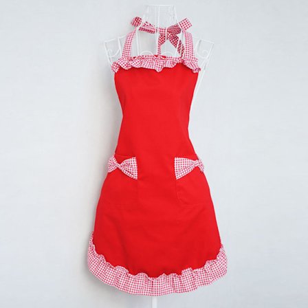 Søte Retro Nydelige Vintage Damekjøkken Vintage Forklær for Kvinner