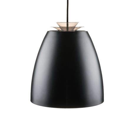 SG Armaturen Bell Maxi Pendelarmatur Svart/hvit, Belysning