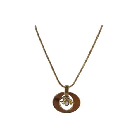 Dior Vintage, Pre-owned Metal dior-jewelry Geel, Dames, Maat:ONE Size