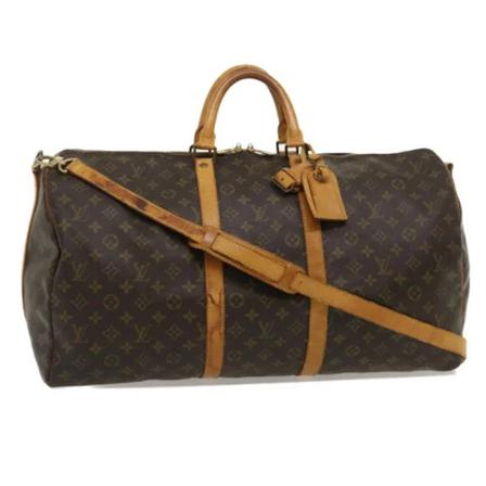 Louis Vuitton Vintage, Pre-owned Canvas travel-bags Bruin, Dames, Maat:ONE Size