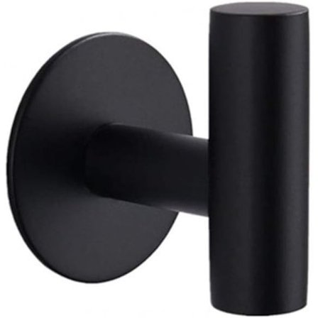 2 stk. håndklædekroge til badeværelse, frakkekrog, badekåbekrog i rustfrit stål, heavy duty dørhængt håndklæde, badekåbe, tøjskab, skab, svampe, 