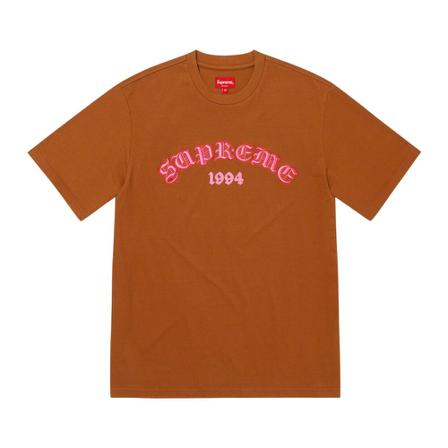 Supreme T-Shirts Brun, Herre