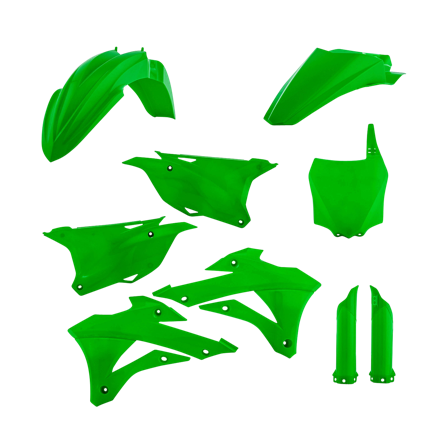 Kit Plastiche Completo Acerbis Kawasaki Verde - Kawasaki KX 85 17-14 2014-2021