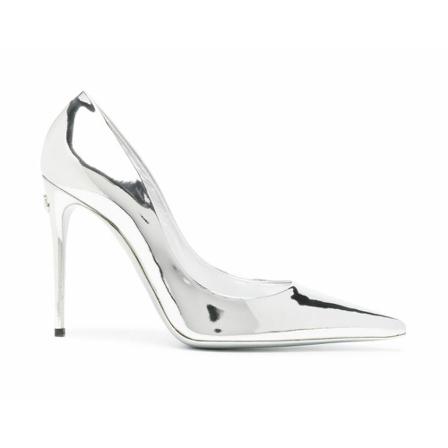 Dolce & Gabbana, Pumps Szary, Kobieta, Rozmiar: 36 1/2 EU