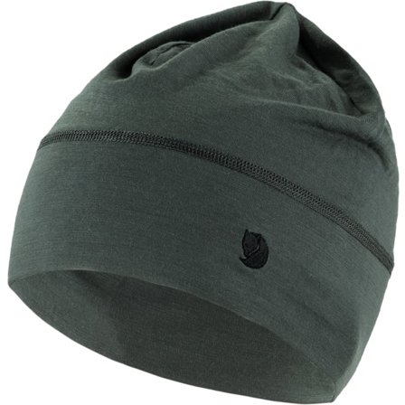 Fjällräven Abisko Lite Wool Beanie in Basalt, Ull/Polyester