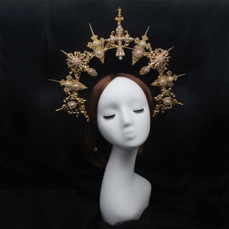 DIY Crown Material Kit Gothic Lolita Tiara 07 07