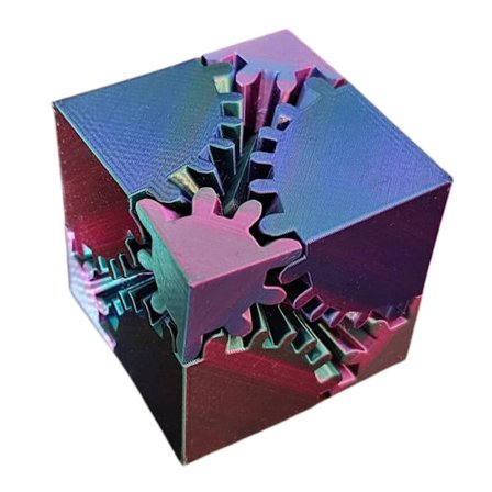 3D-tryckt boll roterande fidgets spinners boll rolig 3D-tryckt stressavlastande leksak för barn vuxna