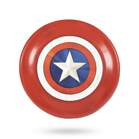 AVENGERS Captain America Frisbee 23cm - Hundleksaker
