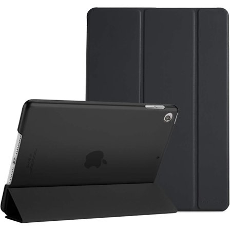 iPad 9./8./7. sukupolven 10,2 tuuman kotelo 2021 2020 2019, ohut kevyt suojakotelo Smart Cover - musta