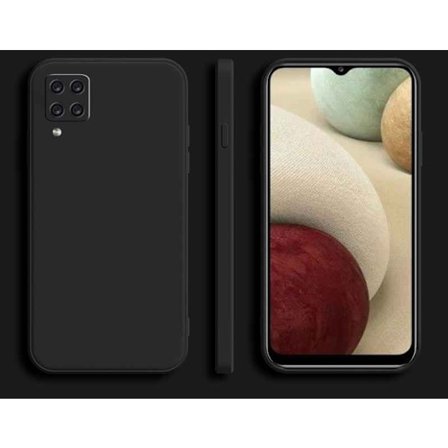 Samsung Galaxy A12 Case - Microfiber Silicon
