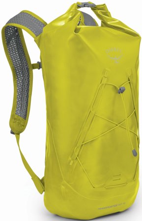 Osprey Transporter Roll Top WP 18 reppu rullasulkimella, keltavihreä - Vedenpitävät Reput