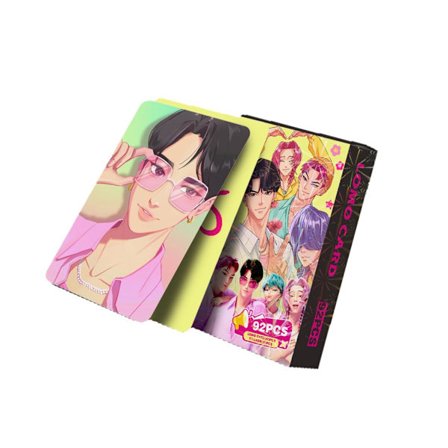 92 st Dynamiska Tecknade Mode Samlarobjekt Layouts Lackat Papper för Markörpennor