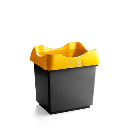 Recycling lid TOM, yellow