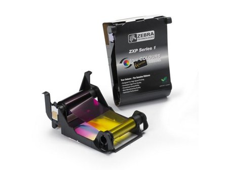 ZEBRA Färgband YMCKO, ZXP Series 1 - Lyreco - Toner och bläck - Färg- och Raderband - Färgband Zebra