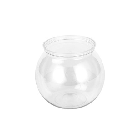 Rund Fiskebolle Plast Boblebolle Klart terrarium Flere størrelser Home Decor