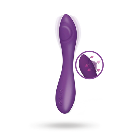 G-Spot Flap Pulsation Vibrator - Sexleker Vuxen: Vibrator, dildo & massajestaver