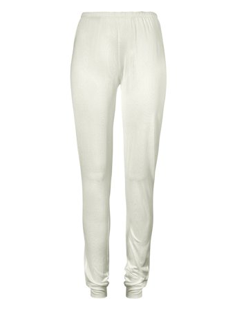 Silk Leggings White Damella Of Sweden