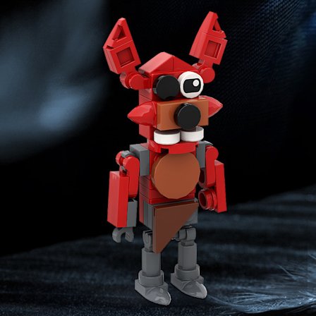 MOC Security Breach Leksaksbjörn Byggklossar Set från Skräckspelskollektionen