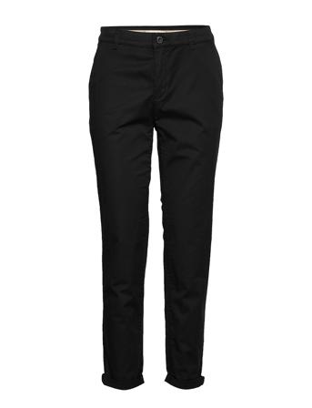 Pants Woven Chinos Byxor Svart Esprit Casual