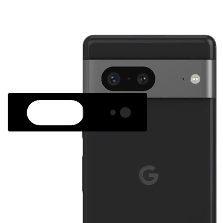 2-PACK SKALO Google Pixel 8 5G 3D Linsskydd/Kameraskydd Härdat Glas